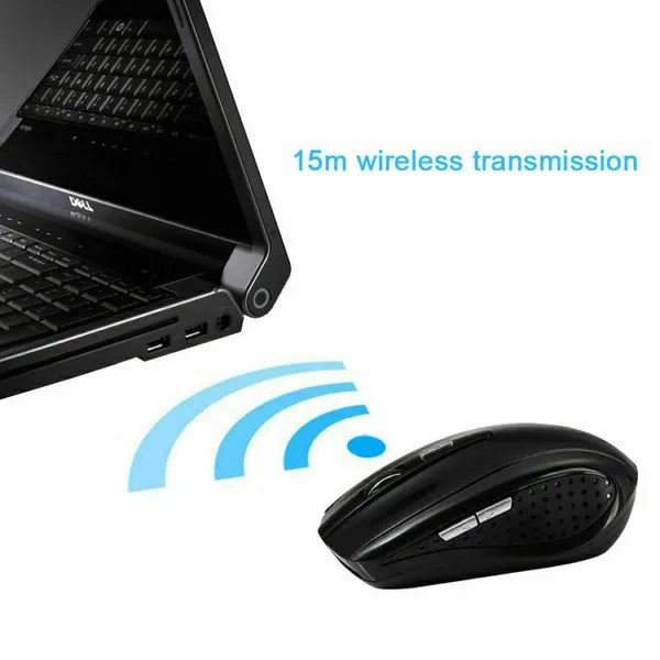 2.4GHz Wireless Optical Mouse Mice & USB Receiver For PC Laptop Computer DPI USA - Wolfpack Gang Apparel