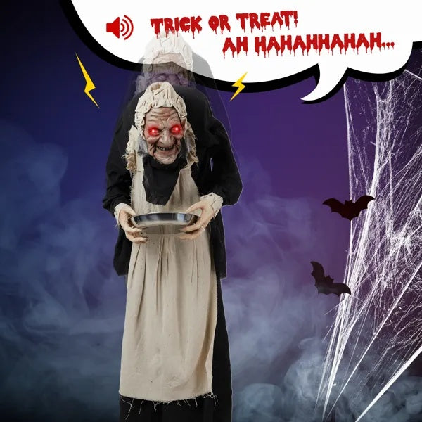5 FT Maid Halloween Standing Decoration - Wolfpack Gang Apparel