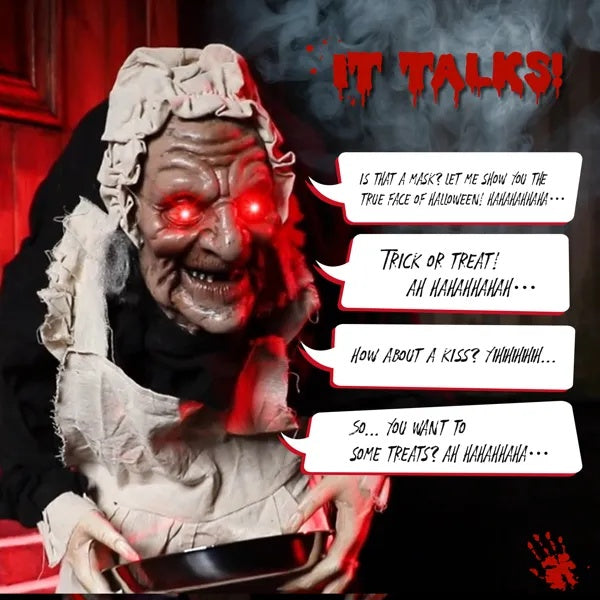 5 FT Maid Halloween Standing Decoration - Wolfpack Gang Apparel