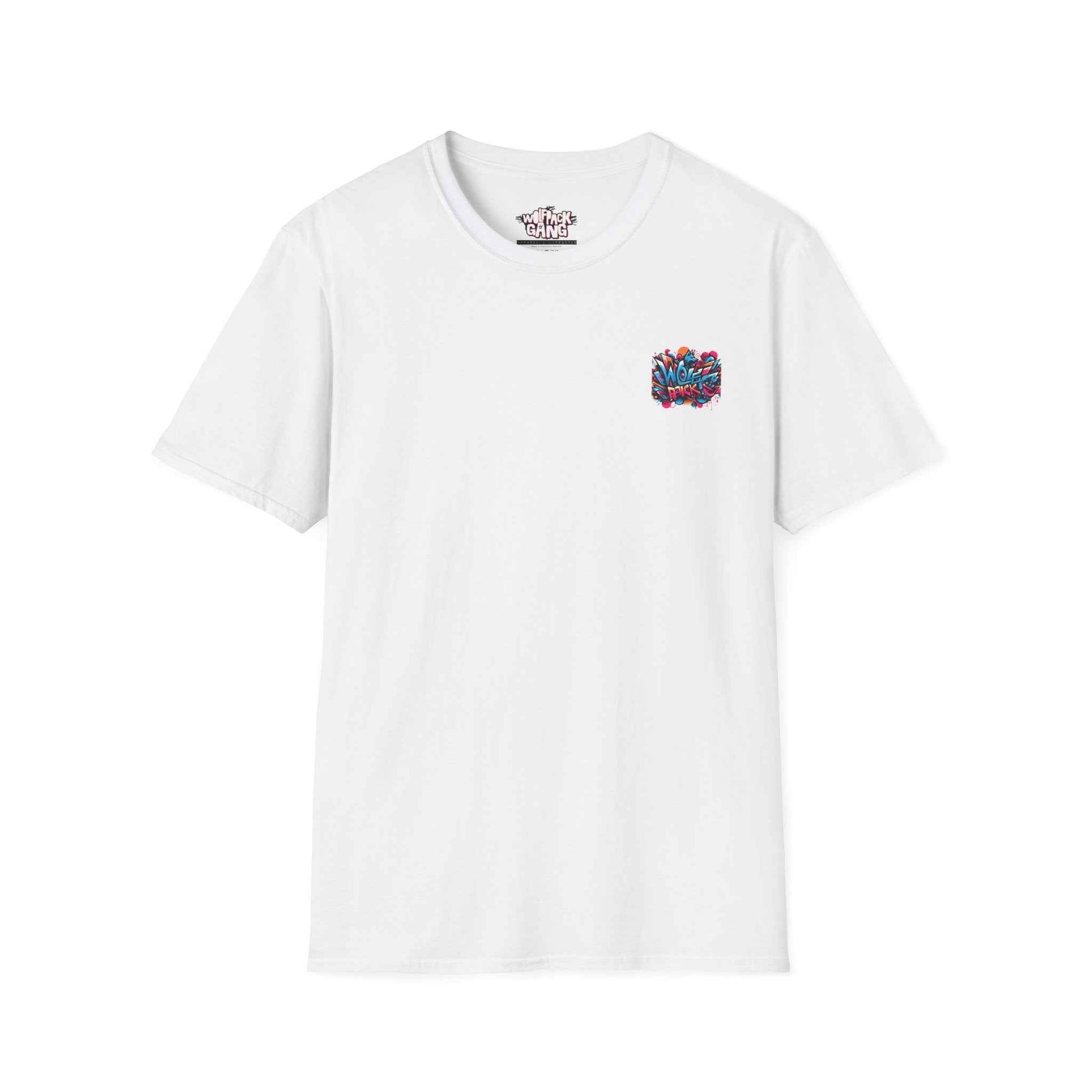 Vibrant Street Art Softstyle T-Shirt - Perfect for Festivals and Everyday Wear