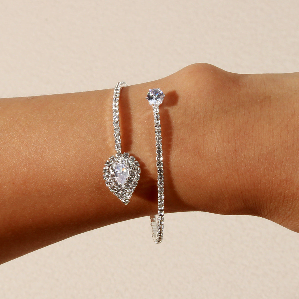 Sexy Water Drop Diamond Bracelet - Wolfpack Gang Apparel