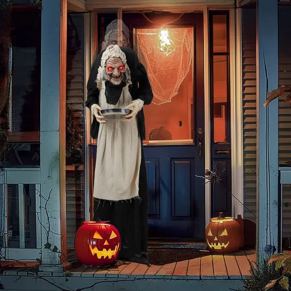 5 FT Maid Halloween Standing Decoration - Wolfpack Gang Apparel