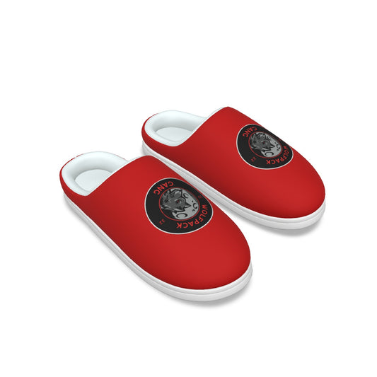Women's Plush Slippers with Anti-Slip TPR Sole - Soft & Warmth Retaining Design - Wolfpack Gang Apparel