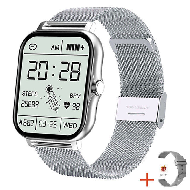 Smart Watch Pedometer Heart Rate Monitoring Bluetooth-compatible Call - Wolfpack Gang Apparel
