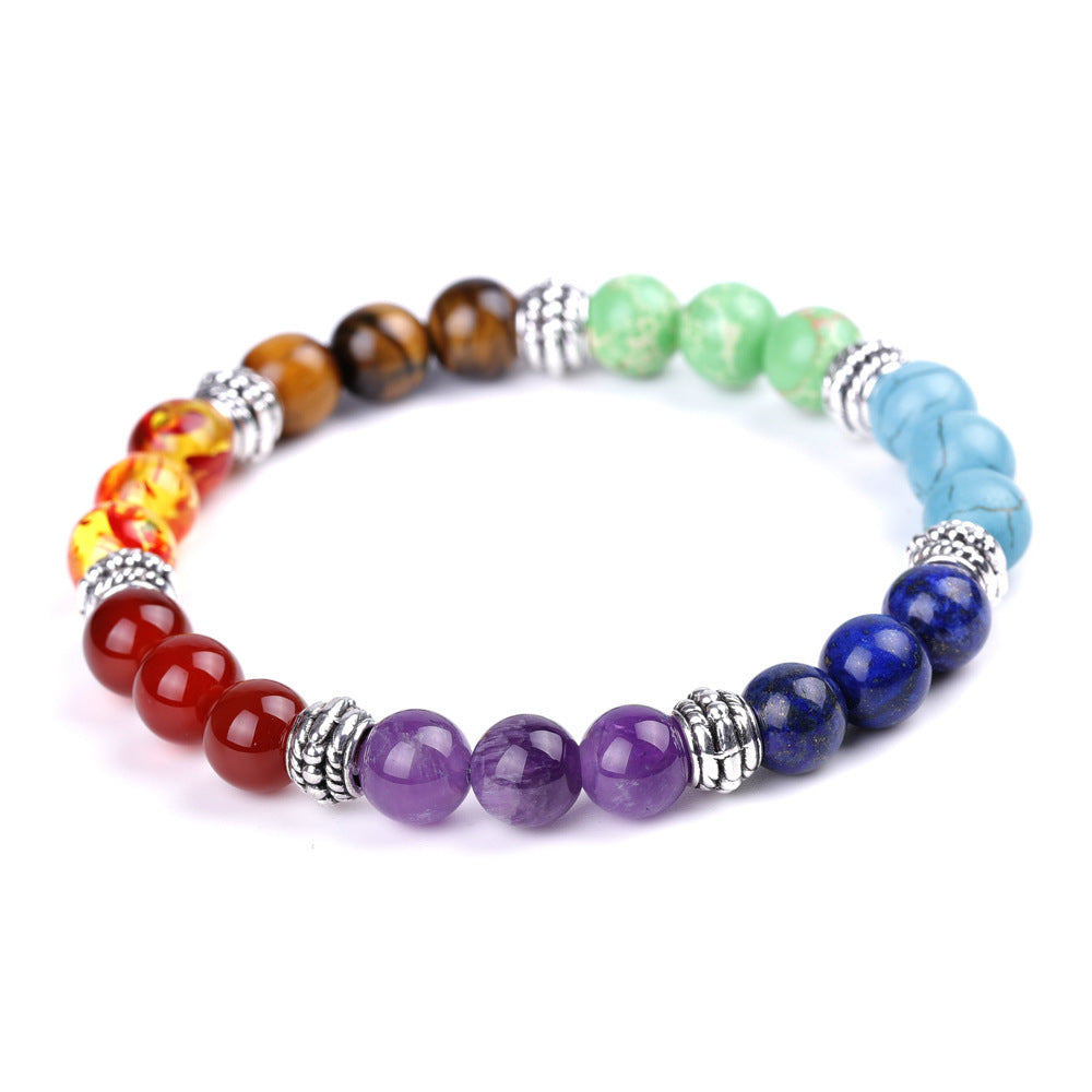 Natural Stone Chakra Bracelet