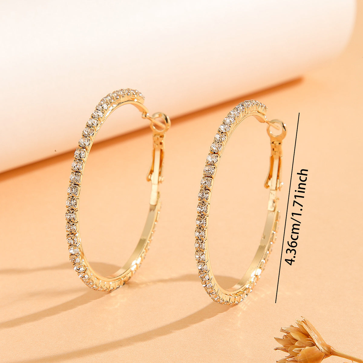 Princess Style Large Earrings for Women - Wolfpack Gang Apparel