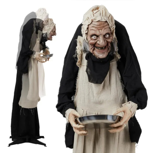 5 FT Maid Halloween Standing Decoration - Wolfpack Gang Apparel