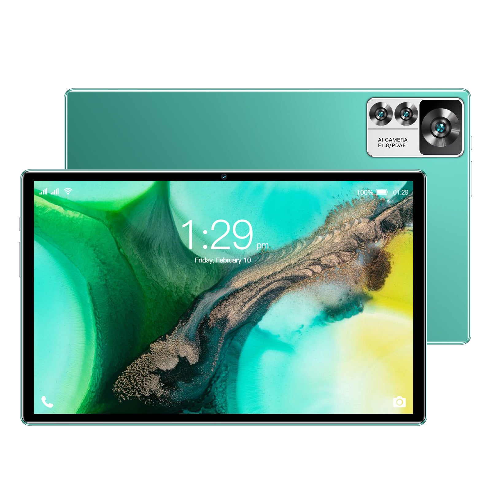 Tablet 10.1 Inch Android Tablets, Android 13 Tablet Quad Core 8GB RAM 256GB ROM, 24MP Camera, 8000mAh Long Battery Life - Wolfpack Gang Apparel