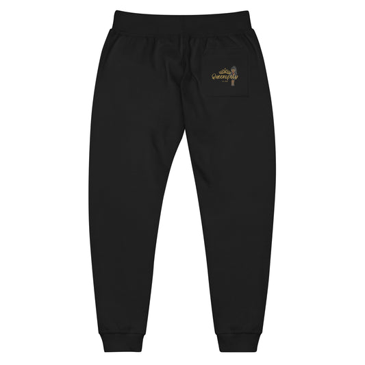 QueenOpoly fleece sweatpants - Wolfpack Gang Apparel